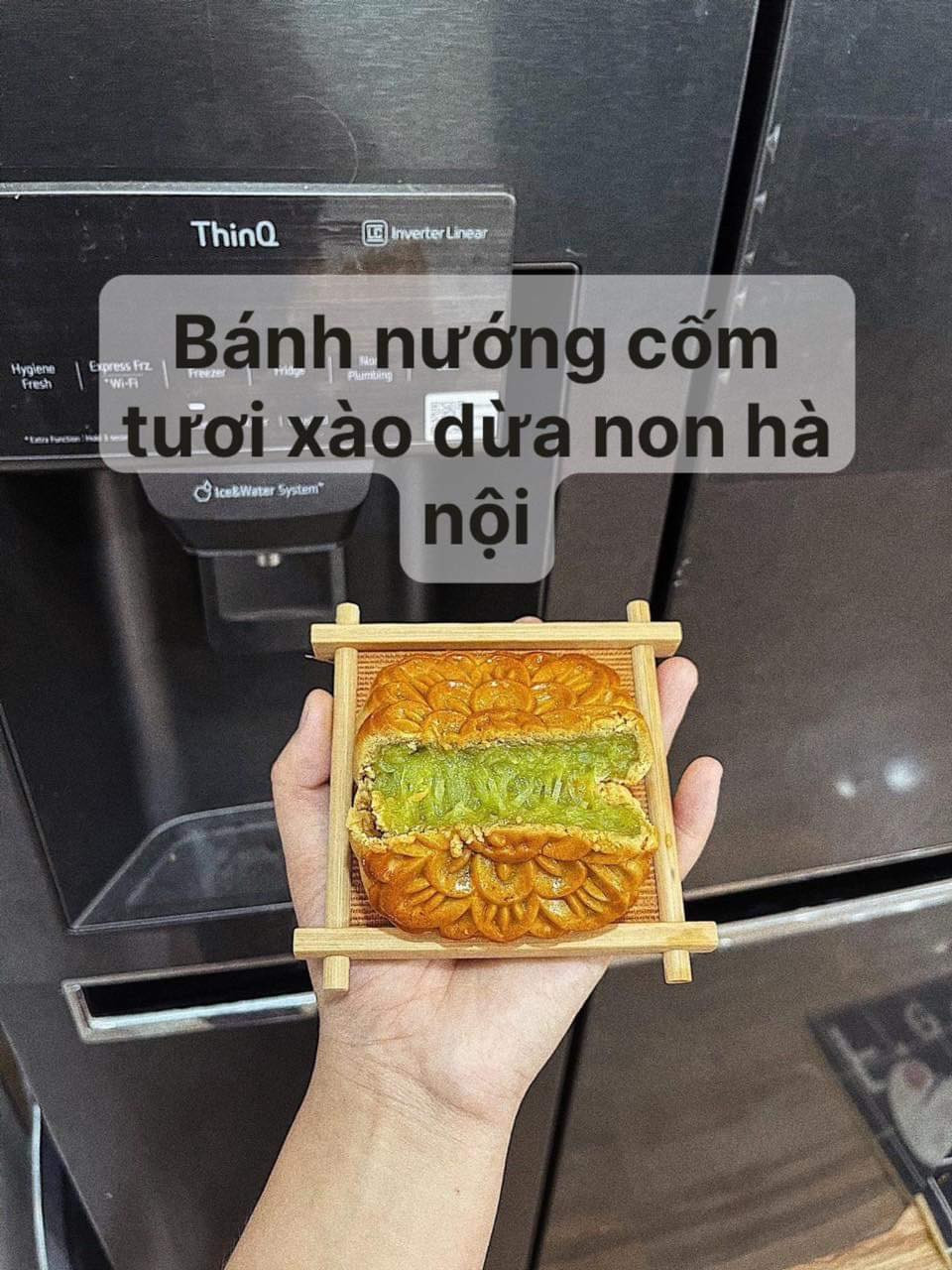 Bánh nướng cốm tươi 12$