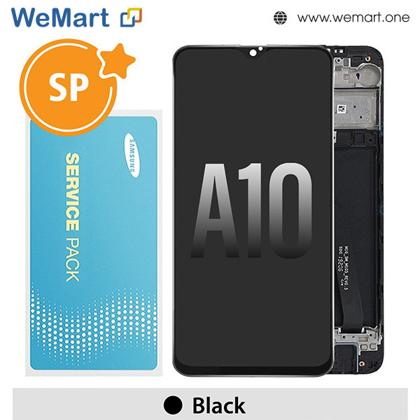 Samsung Galaxy A10 A105F OLED Screen Replacement Digitizer GH82-20227A/20322A (Service Pack)-Black