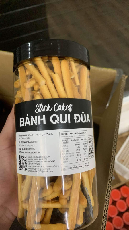 Bánh qui đũa 8$