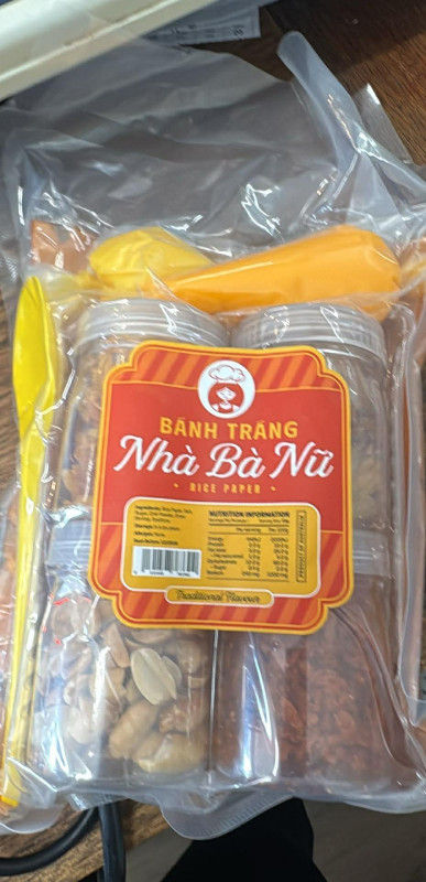 Bánh tráng dẻo sét 7 vị