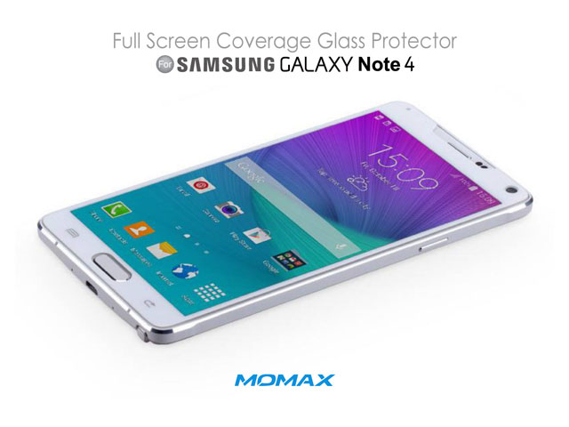 Samsung Note 4 Tempered Glass Gold pack
