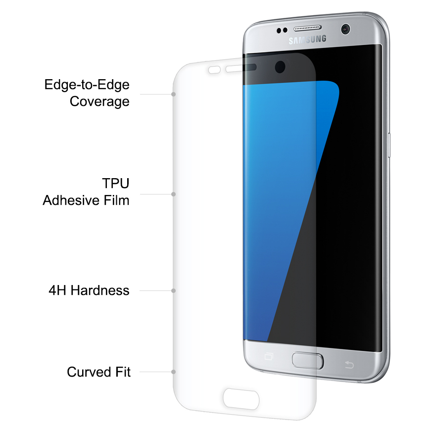 Samsung S7 Edge Tempered Glass Doormoon