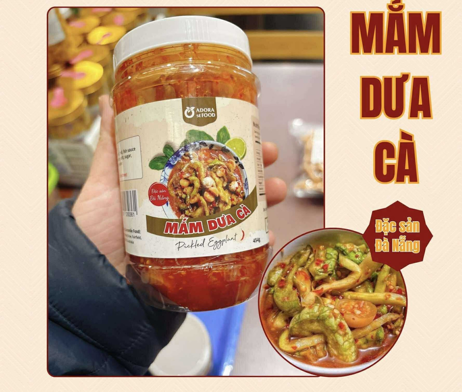 Mắm dưa cà Đà Nẵng 14$