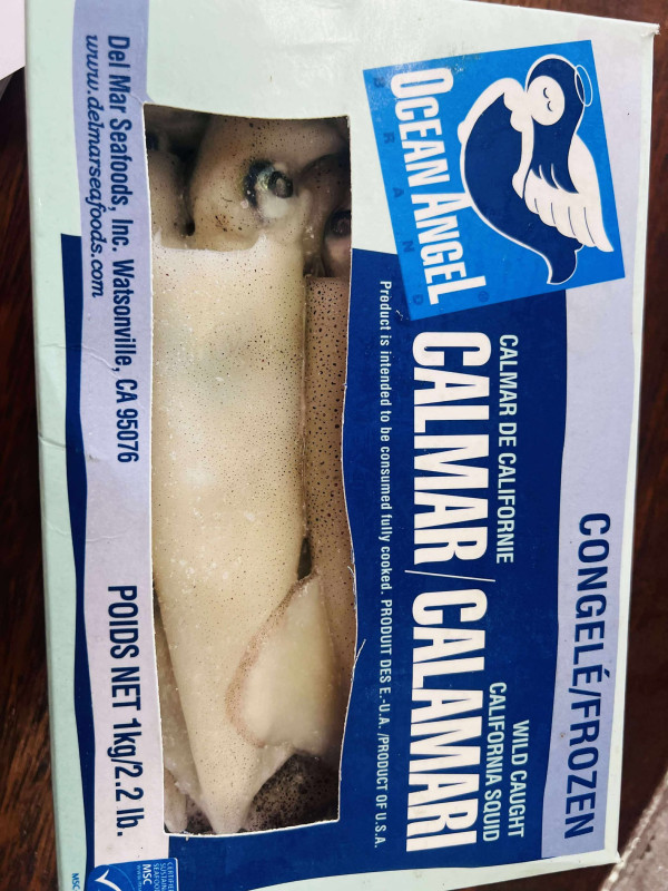 Mực trứng Mỹ  1kg