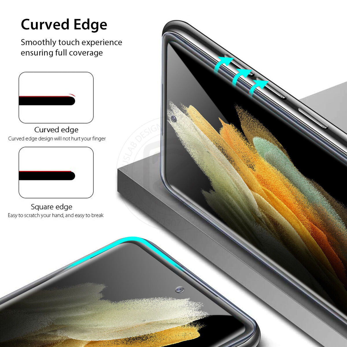 Samsung S21 Plus Tempered Glass Cygnett