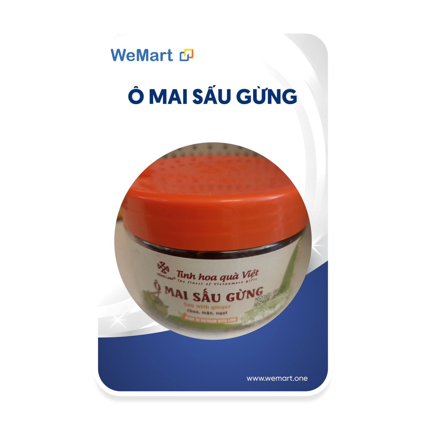 Ô mai sấu gừng