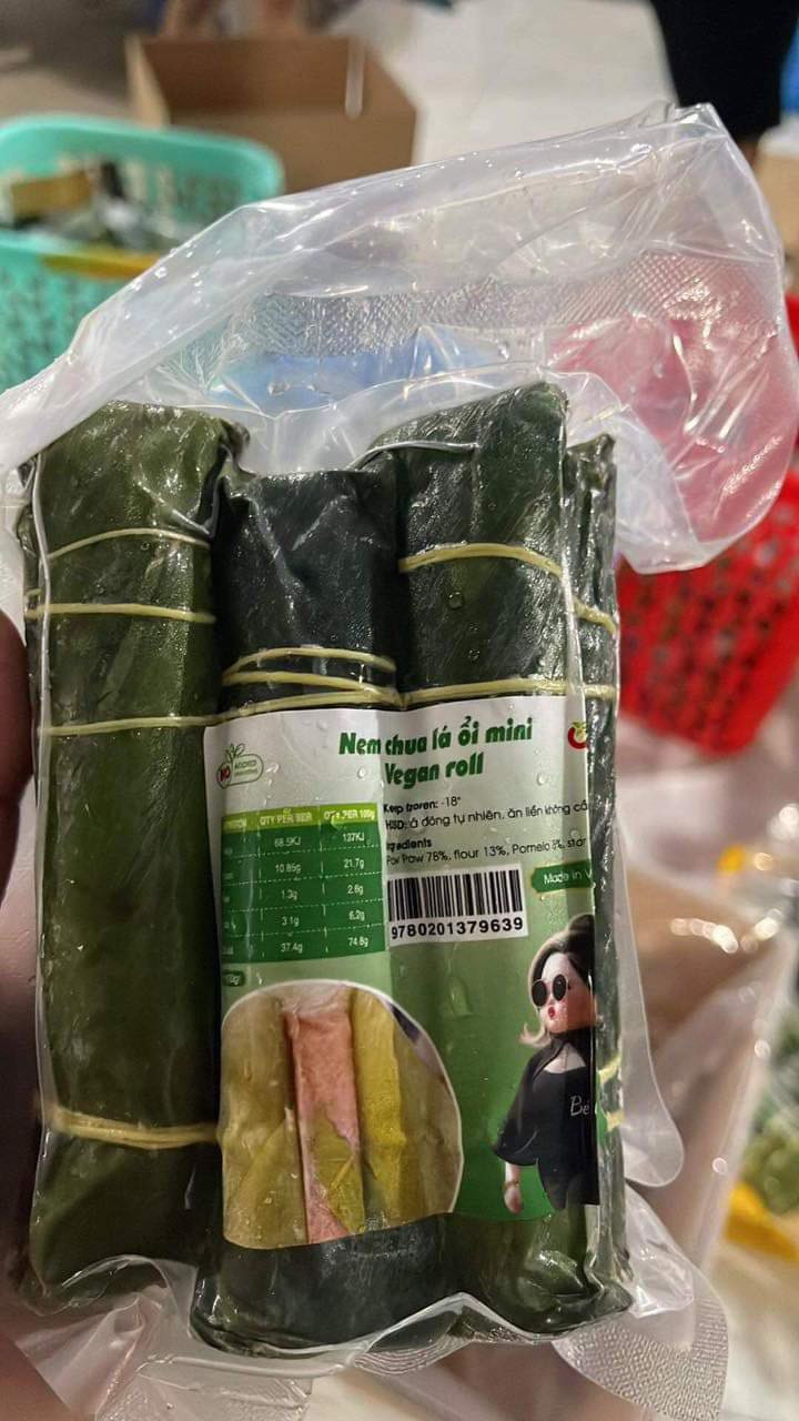 Nem chua lá ổi Bình định