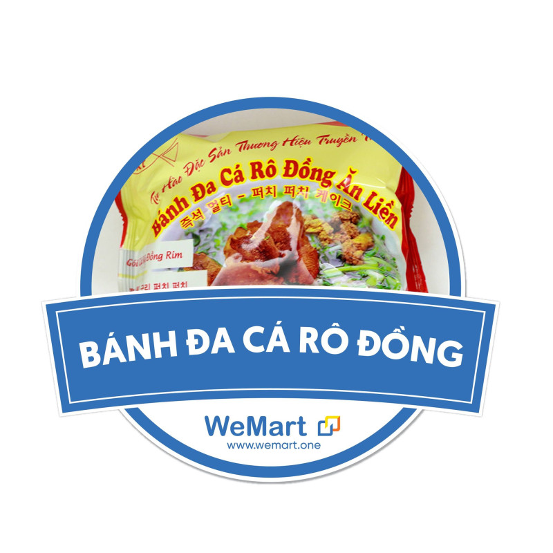 bánh đa cá rô đồng