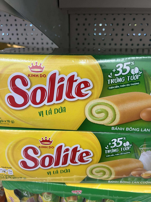 Bánh Solite lá dứa 10$