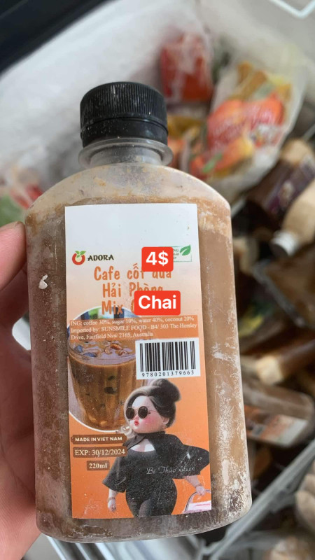 cà phê cốt dừa Hải Phòng 4$