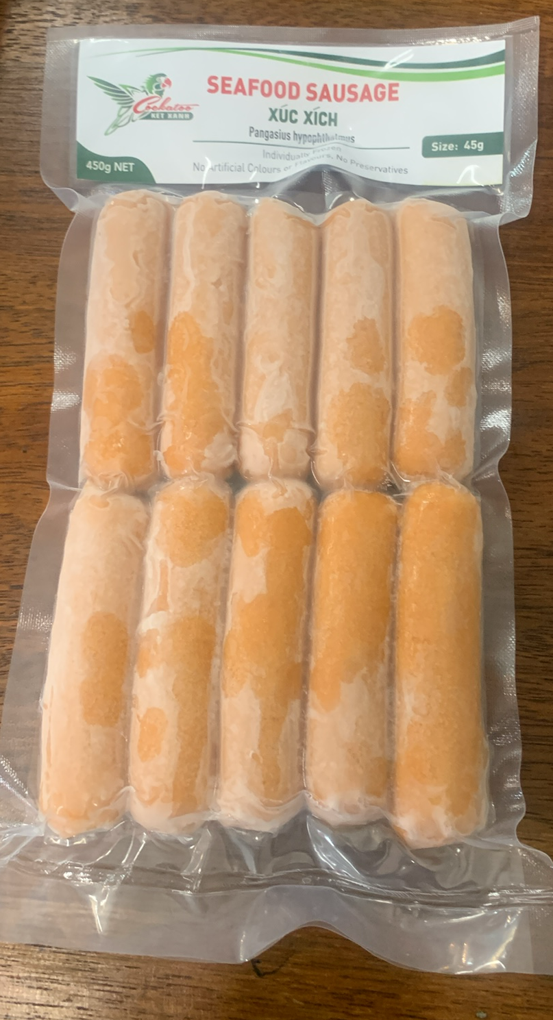 xúc xích hải sản