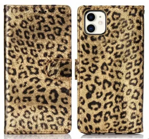 iPhone 11 pro case Wisecase Leopard Wallet