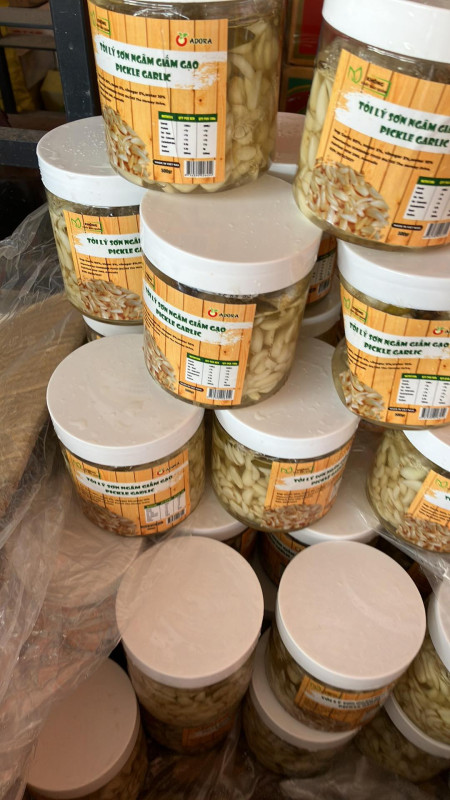 Tỏi Lý Sơn ngâm dấm 18$