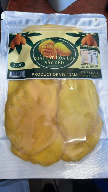 Xoài Cát Hòa Lộc Sấy Dẻo