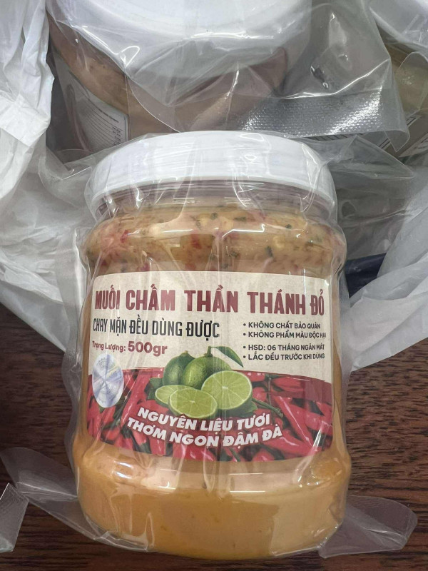 Muối chấm thần thánh đỏ 15$ 500g