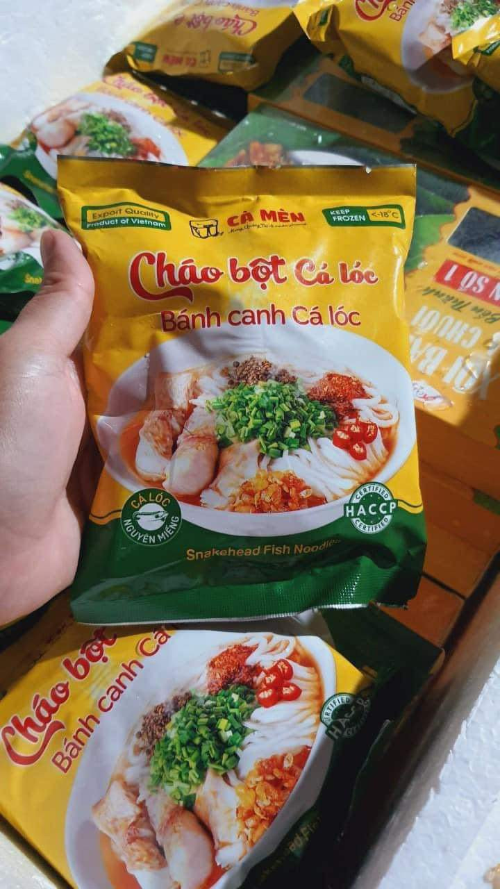 Cháo bột cá lóc