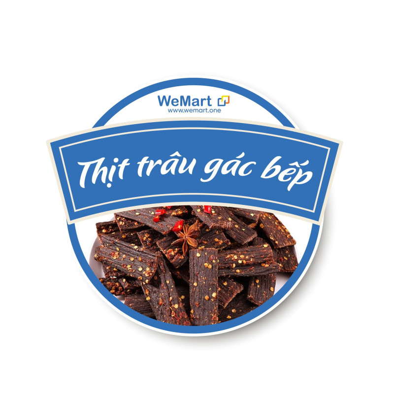 Thịt trâu gác bếp -500gr