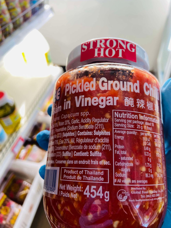 Ớt xay sệt 454g 5$