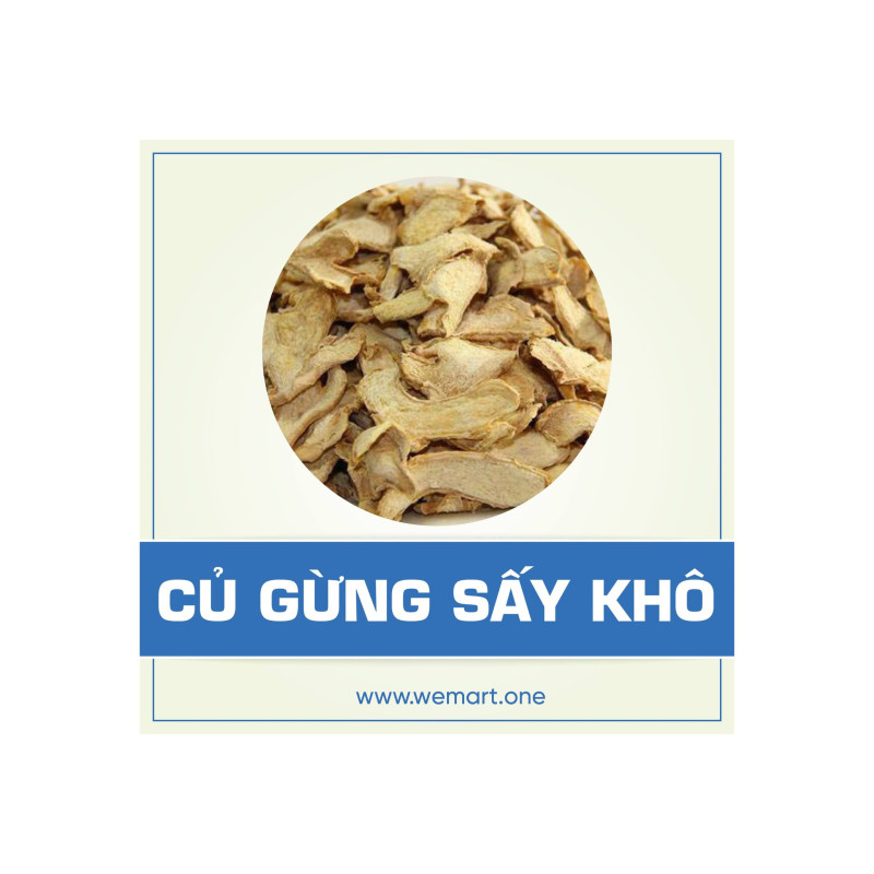 Củ gừng sấy khô