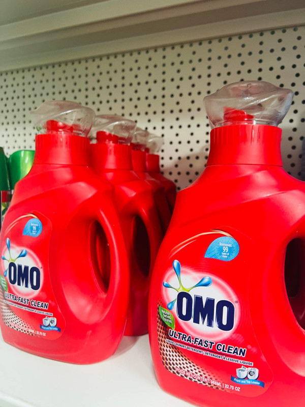 Nước giặt omo matic