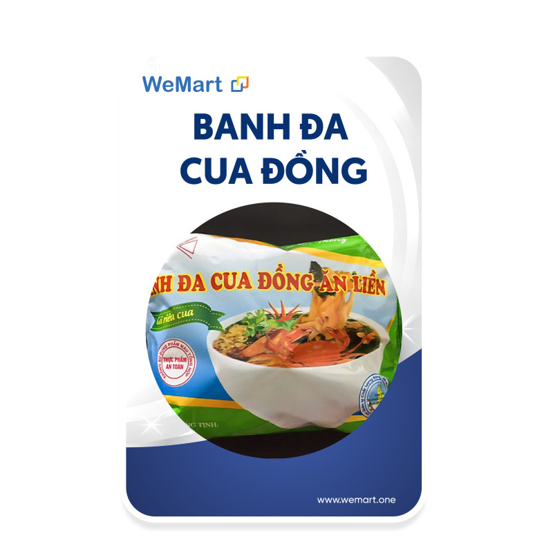 bánh đa cua Hải Phòng  18$