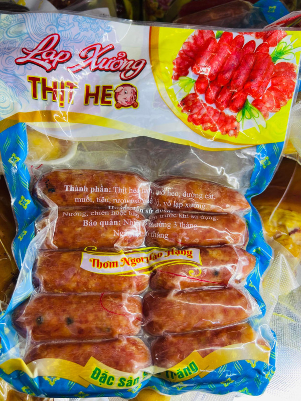 Lạp xưởng thịt heo