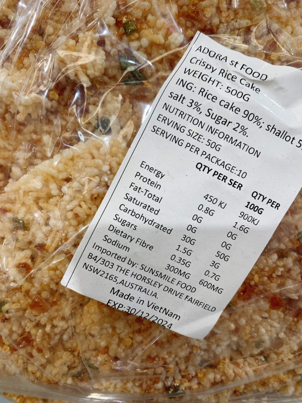 Cơm cháy đáy nồi không chà bông