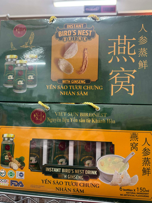 Yến hủ nhân sâm 150ml