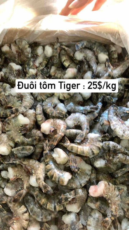 Đuôi tôm tiger 25$
