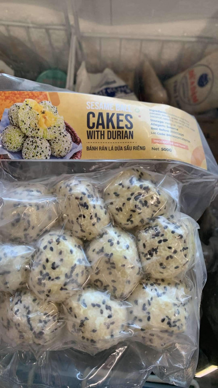 Bánh tráng mè sầu riêng 13$