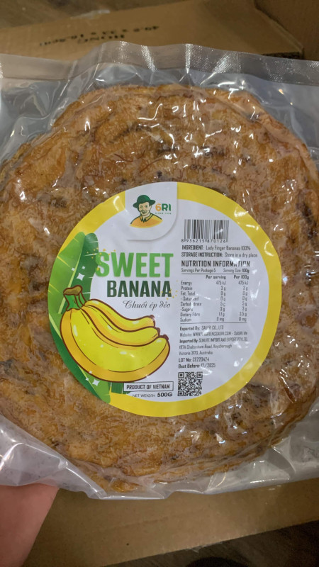 Chuối xiêm ướp dẻo 12$