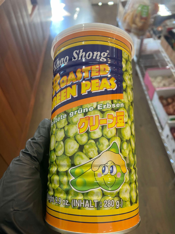 Khao shong green peas