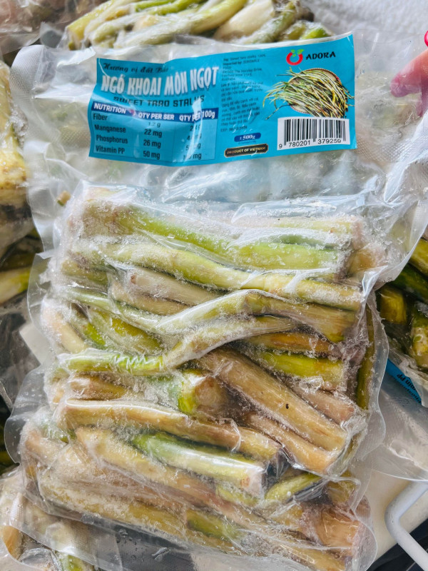 Ngó khoai môn ngọt