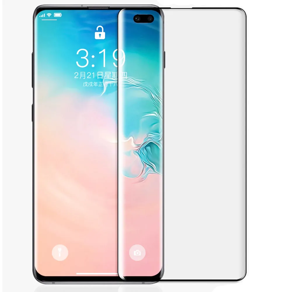 samsung S10+ tempered glass Nano Optic