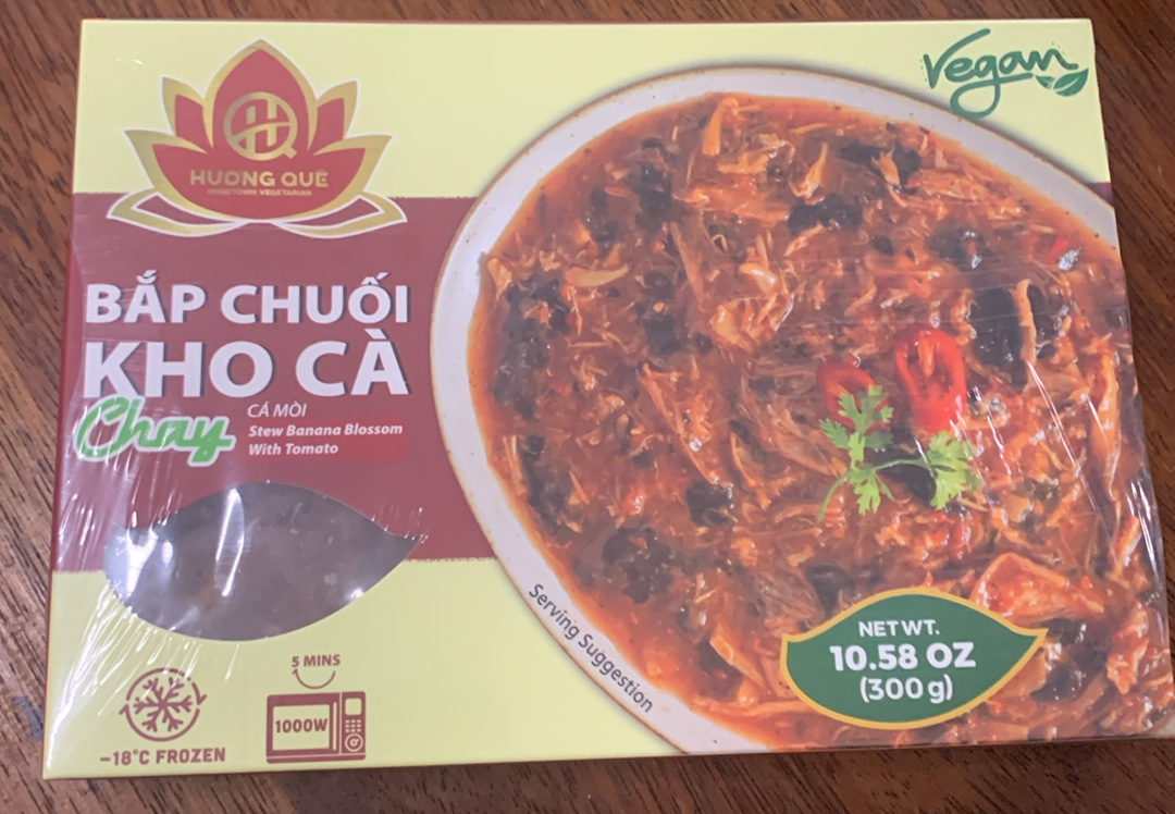 Bắp chuối kho cà