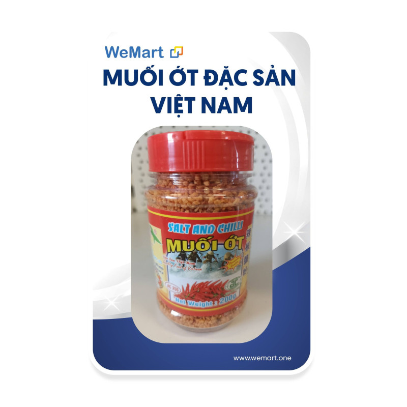 Muối ớt đặc sản Việt Nam