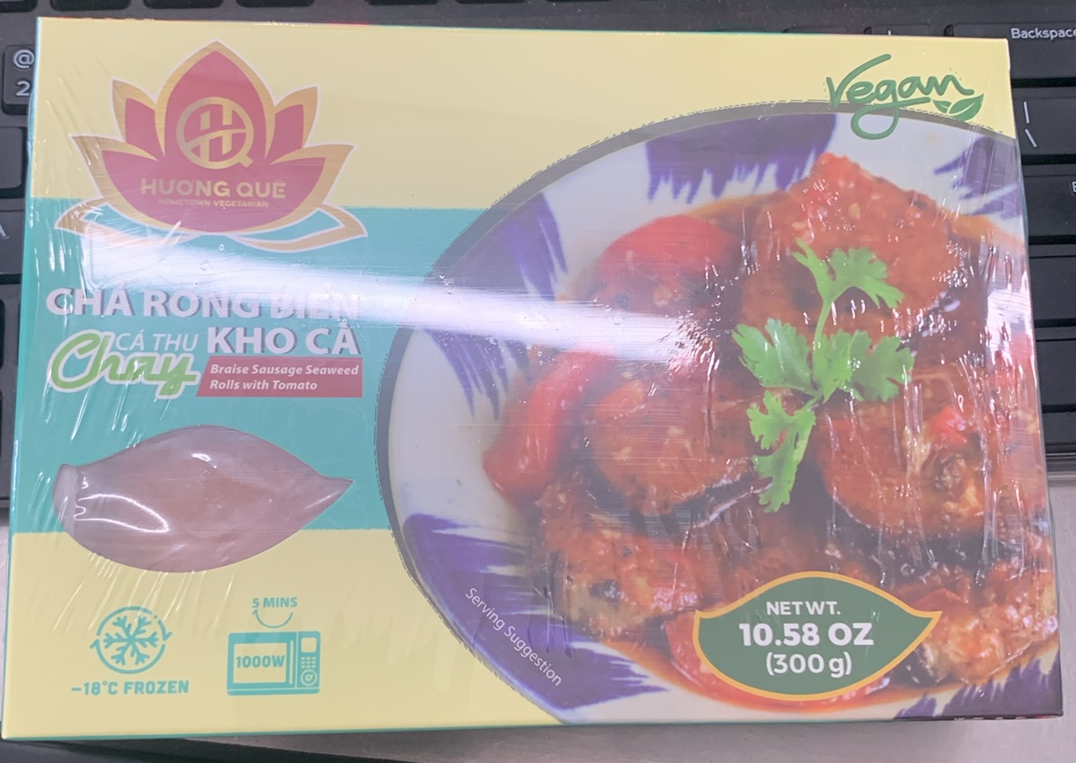 Chả rong biển kho cà chay 8$