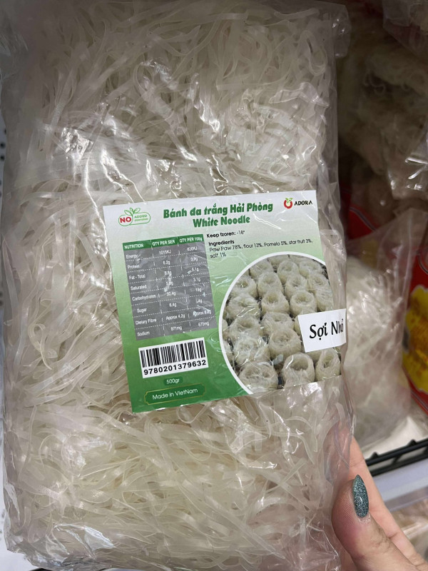 Mì Chu ( bánh đa trắng)