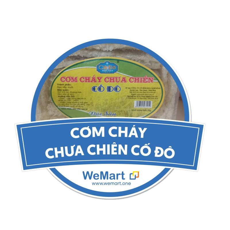 Cơm cháy chưa chiên Cố Đô