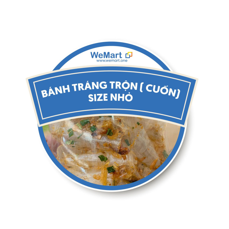 Bánh tráng trộn ( cuốn) size nhỏ